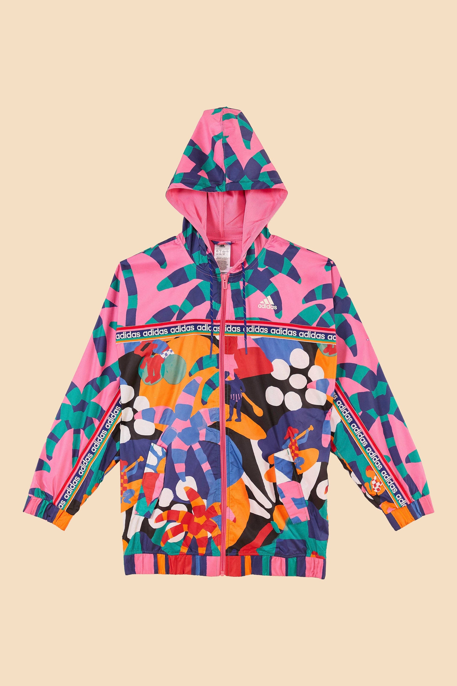 Farm Rio Adidas Farm Jacket Green