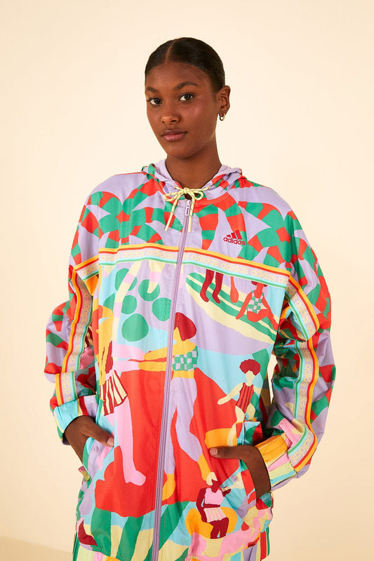Farm Rio Adidas Farm Jacket Purple