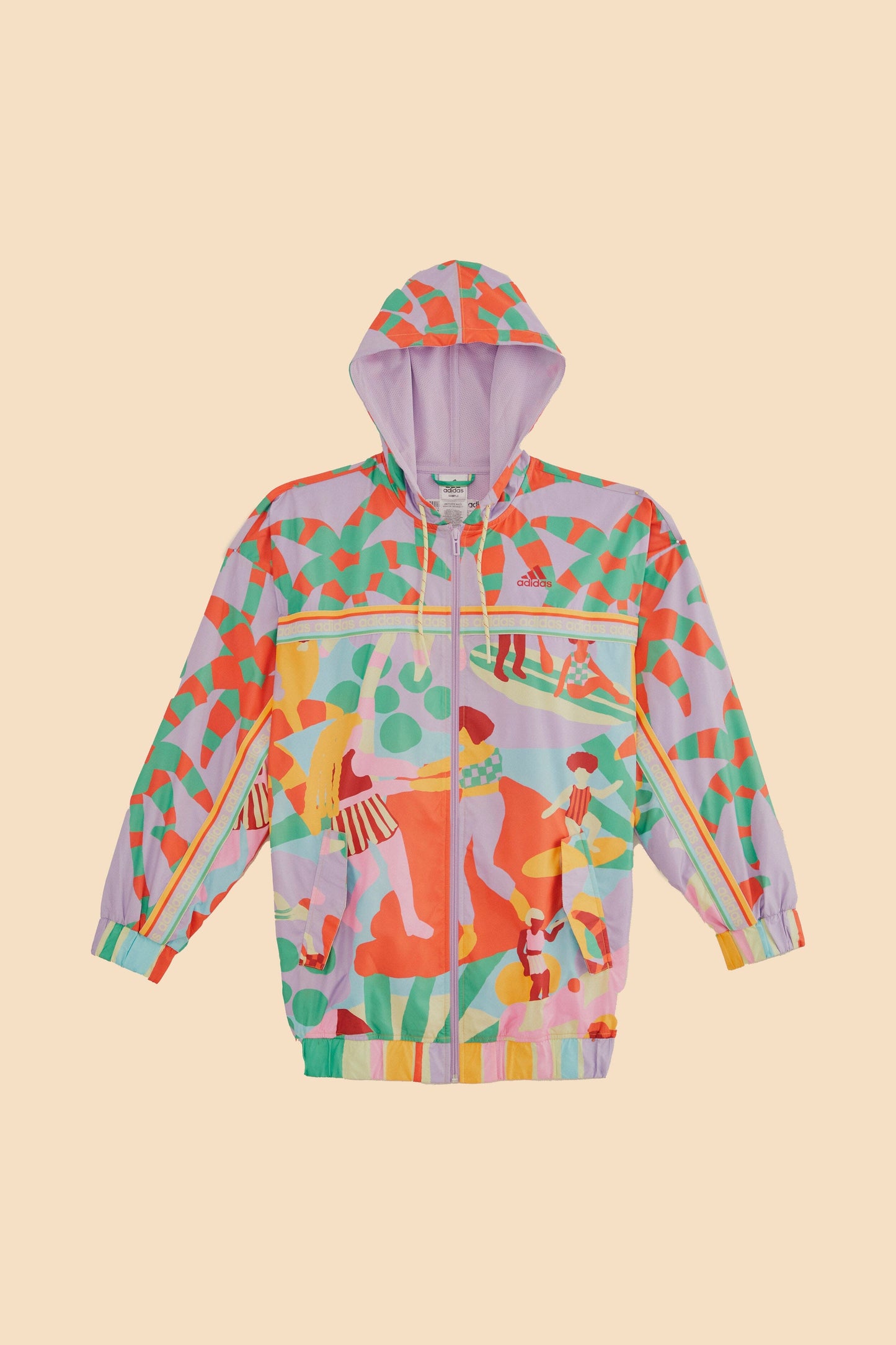 Farm Rio Adidas Farm Jacket Purple