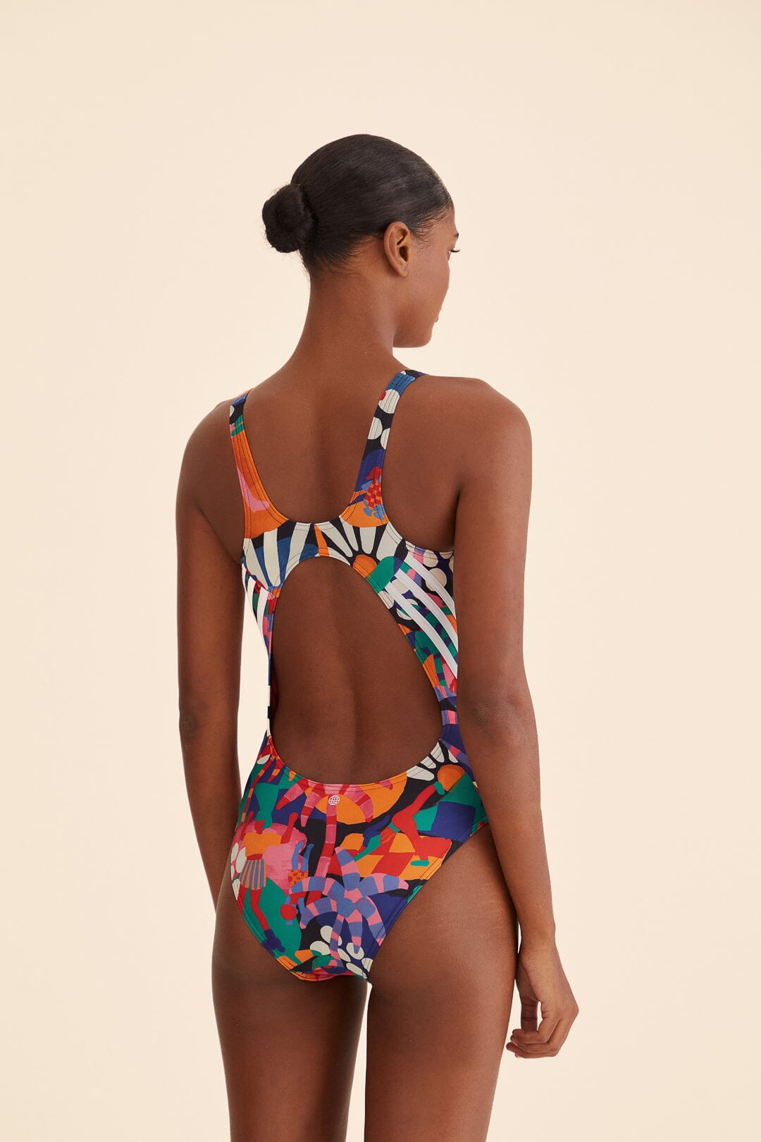 Farm Rio Adidas Farm Swimsuit Orange