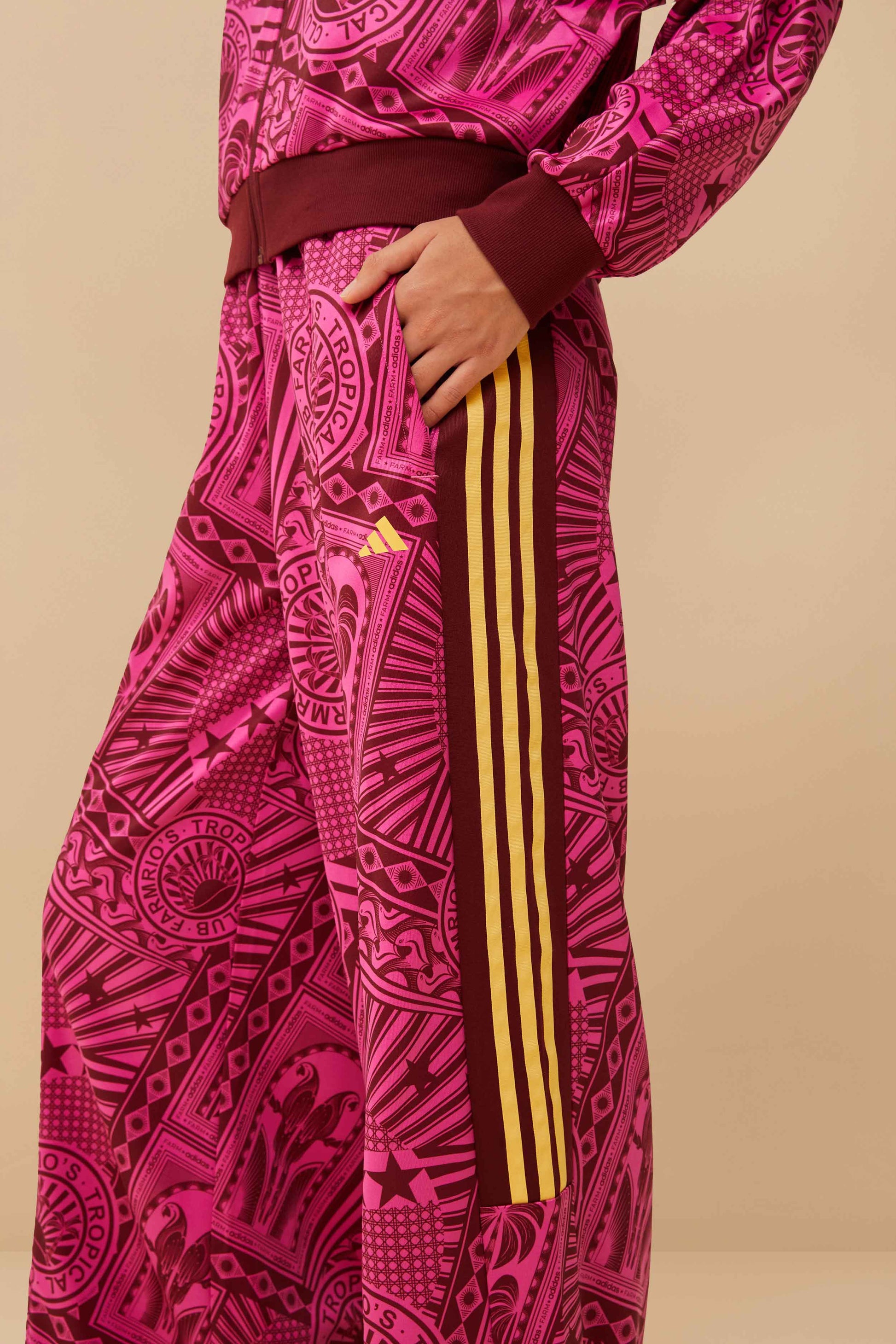  Adidas Tropical Club Pink Pants