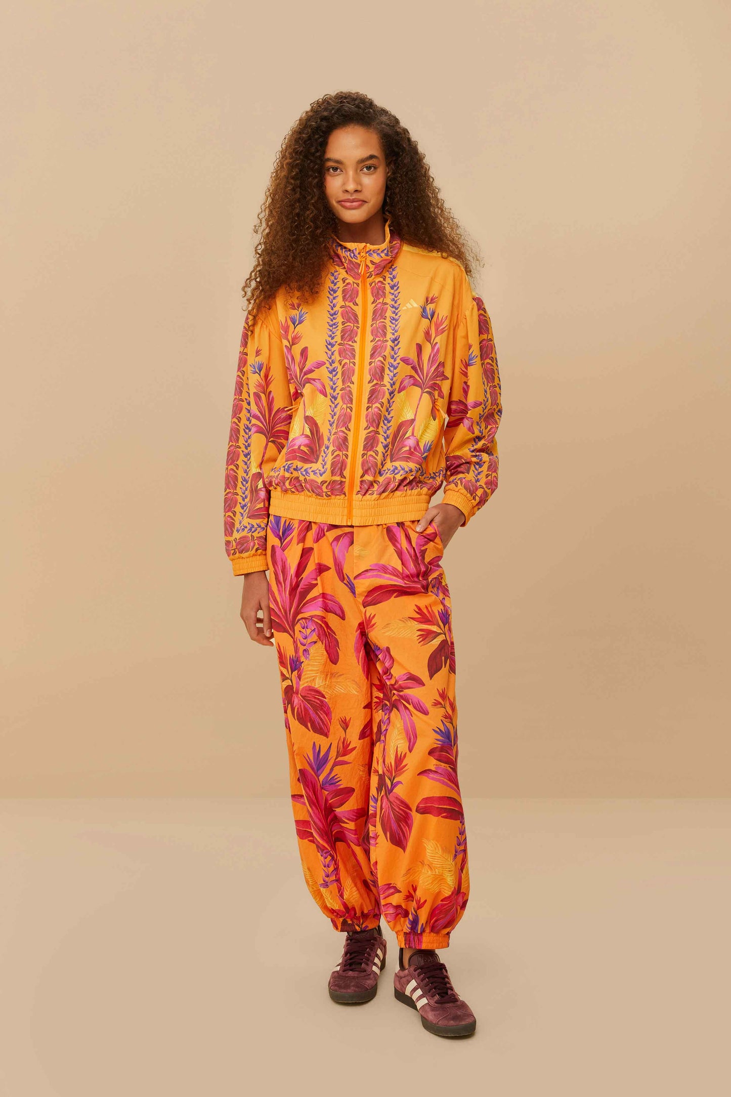  Adidas Tropical Breeze Bright Orange Pants