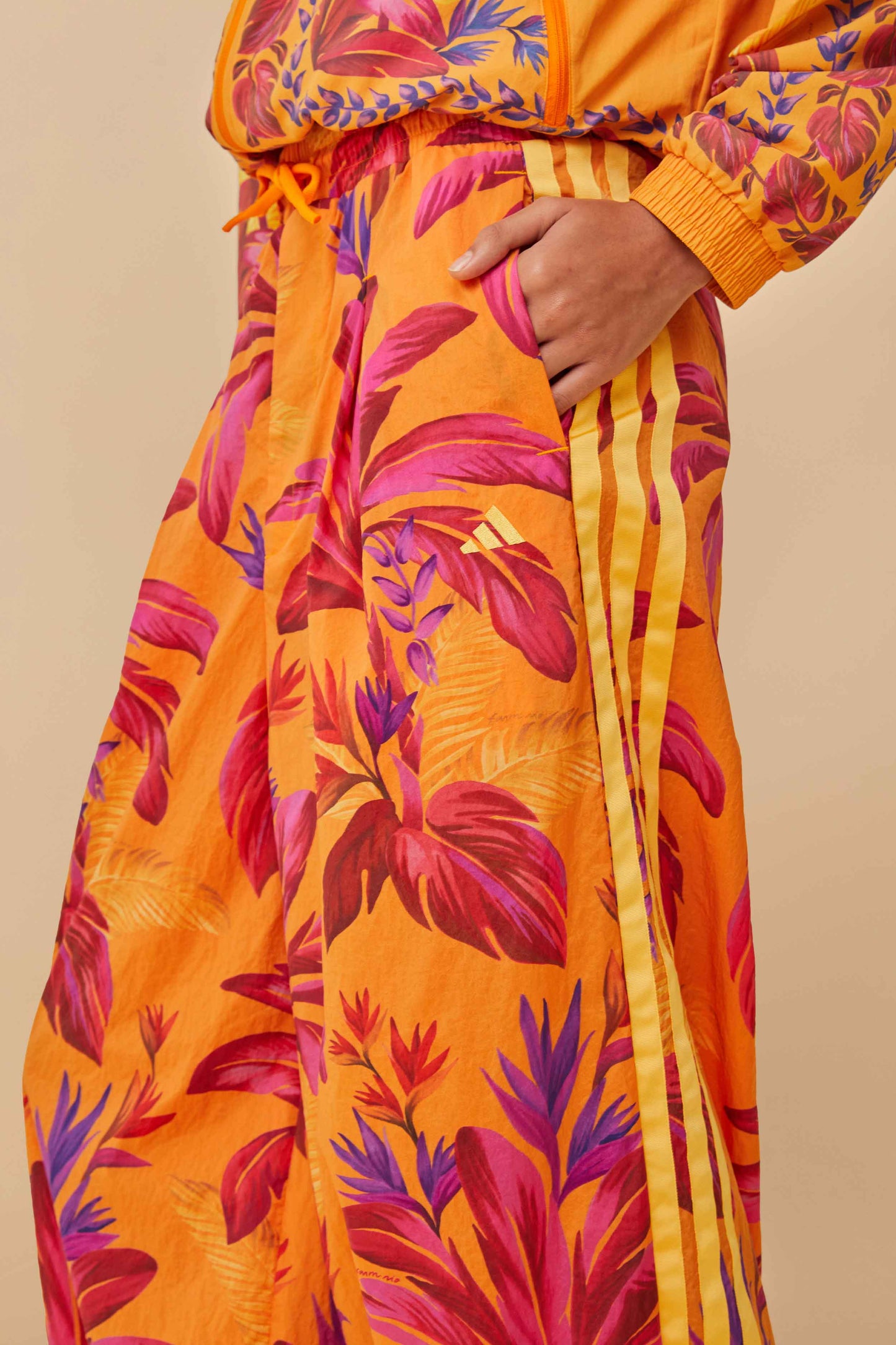  Adidas Tropical Breeze Bright Orange Pants