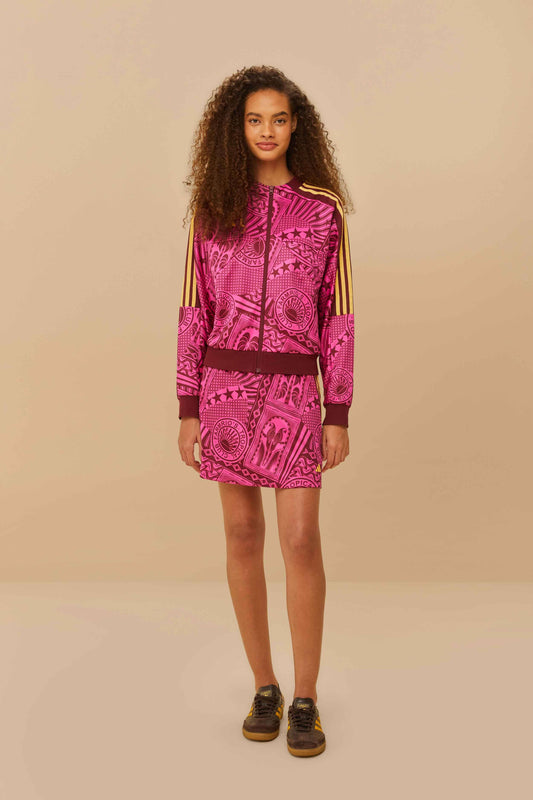  Adidas Tropical Club Pink Skirt