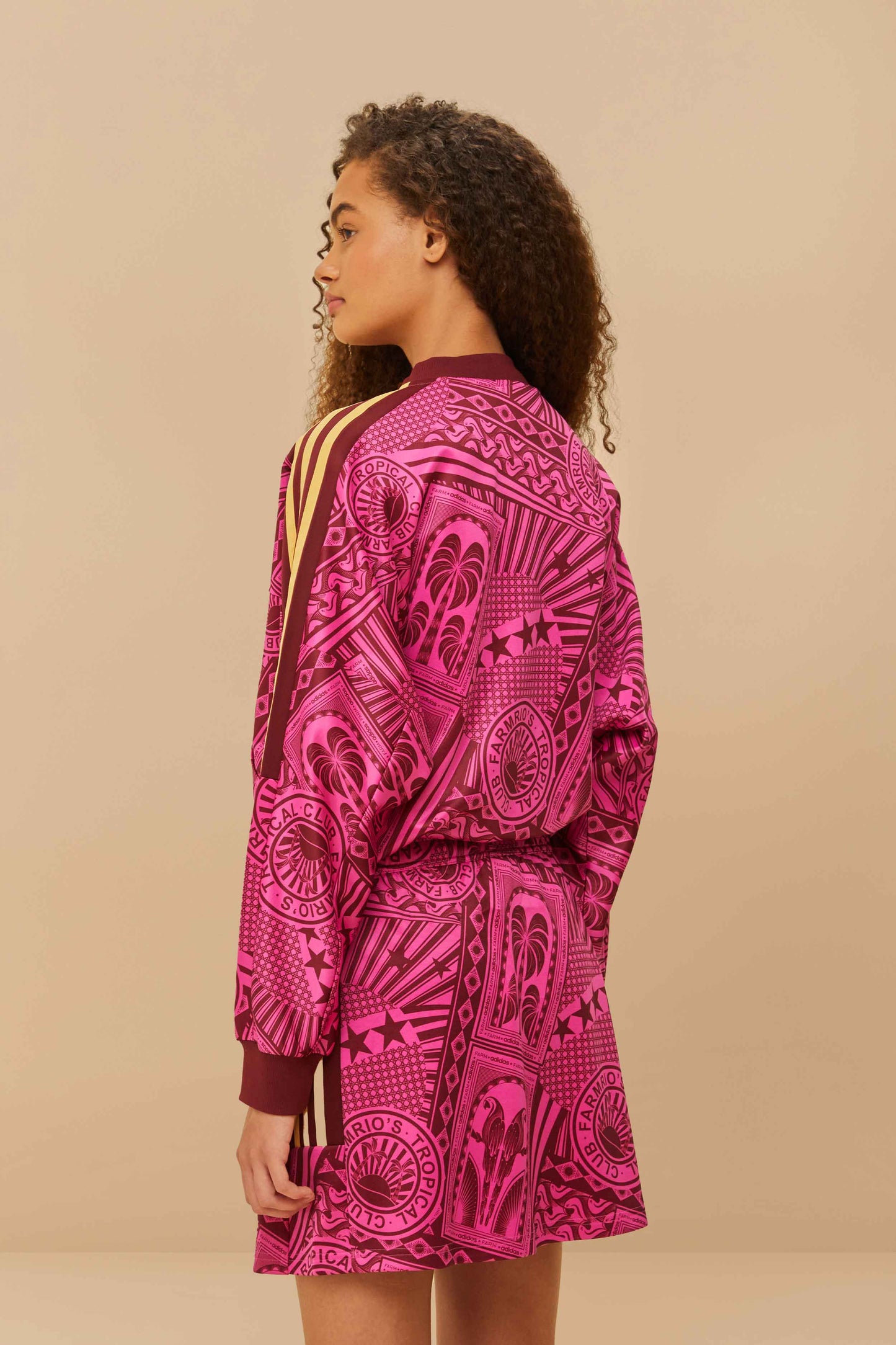  Adidas Tropical Club Pink Skirt