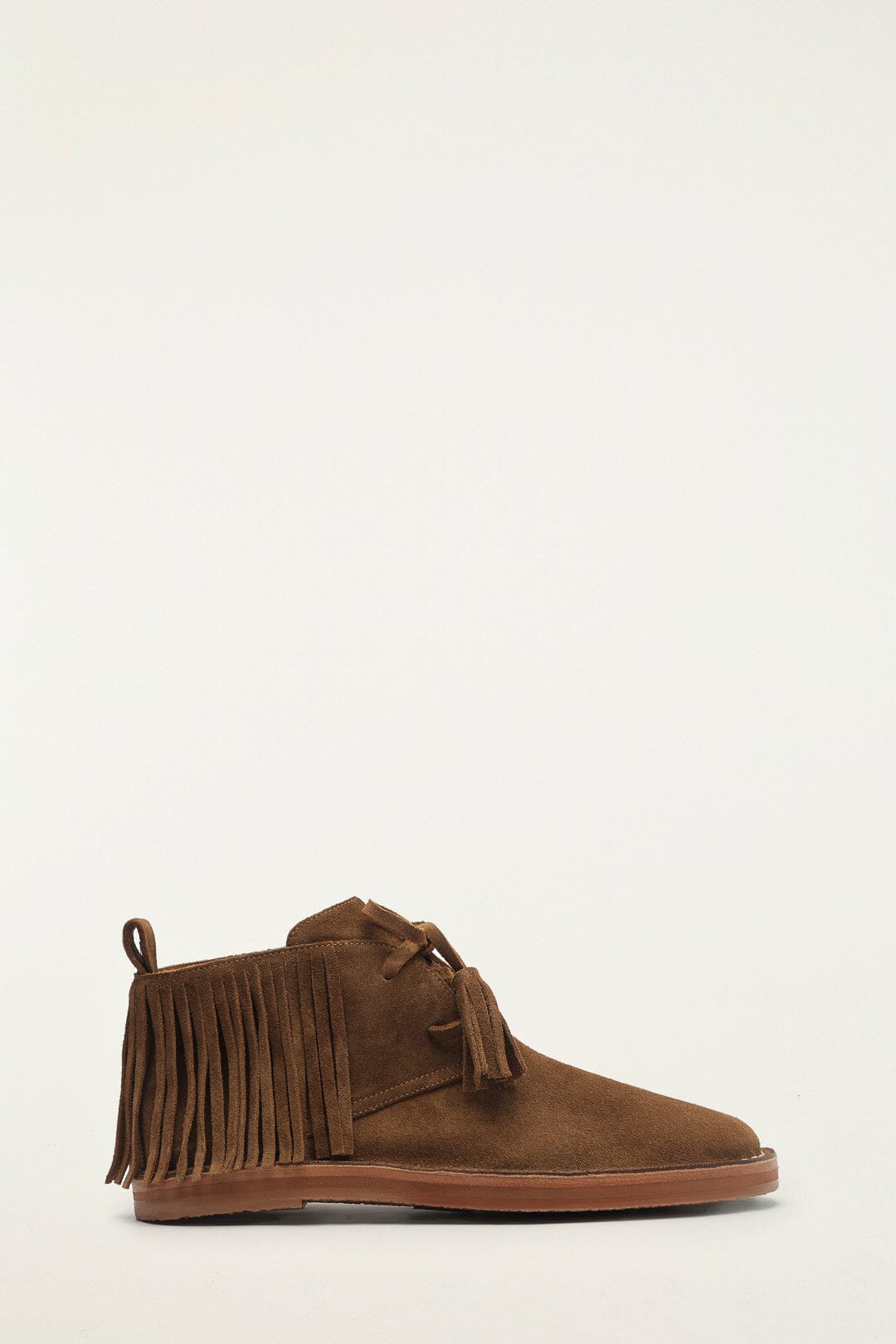 Farm Rio Brown Fringes Suede Desert Boot