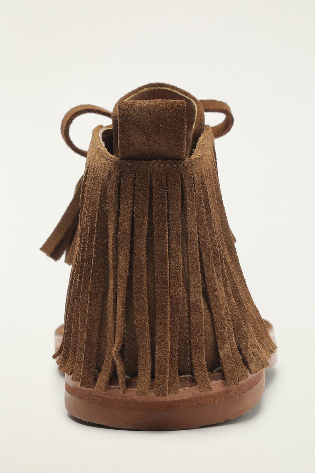 Farm Rio Brown Fringes Suede Desert Boot