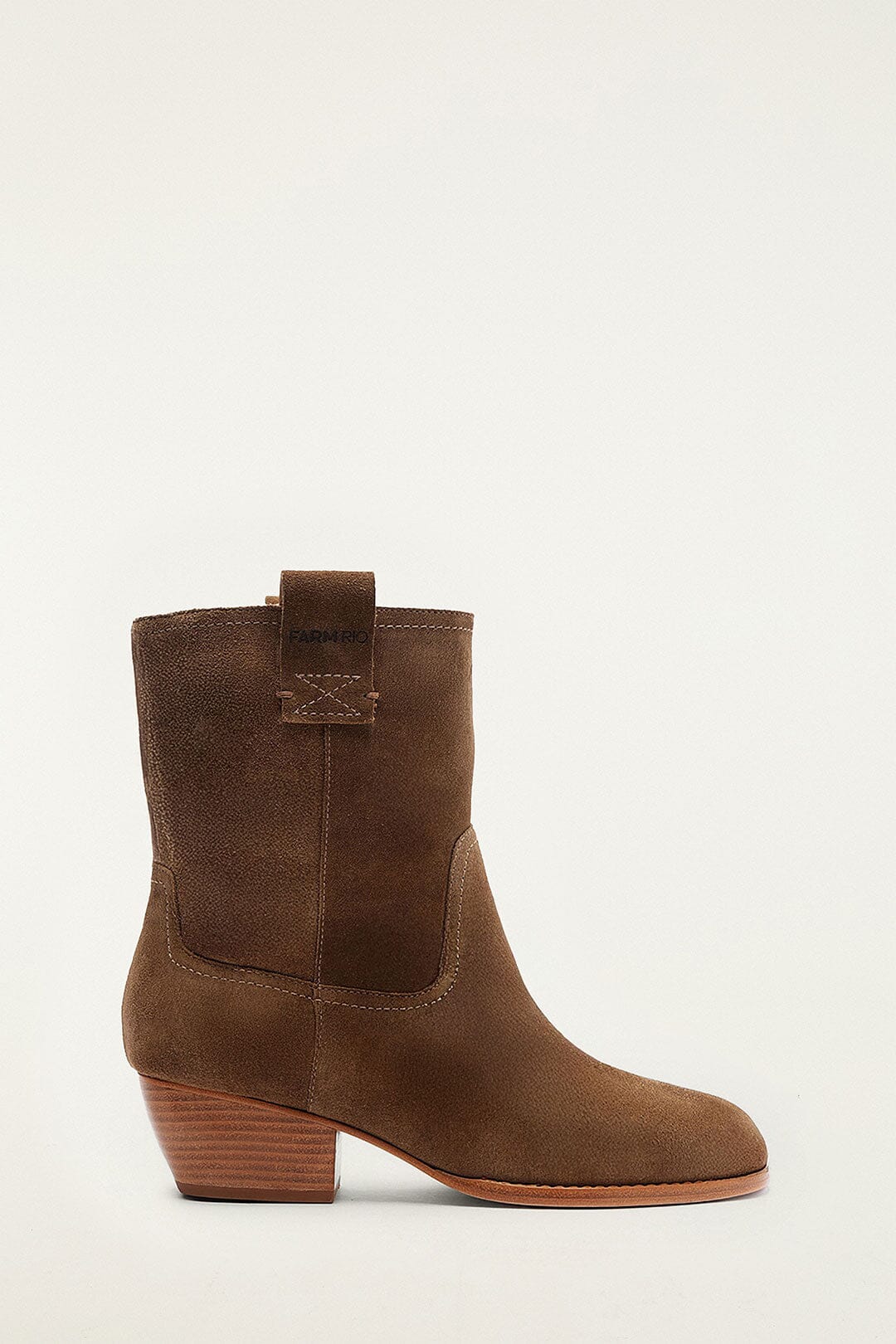 Farm Rio Brown Soft Suede Boot