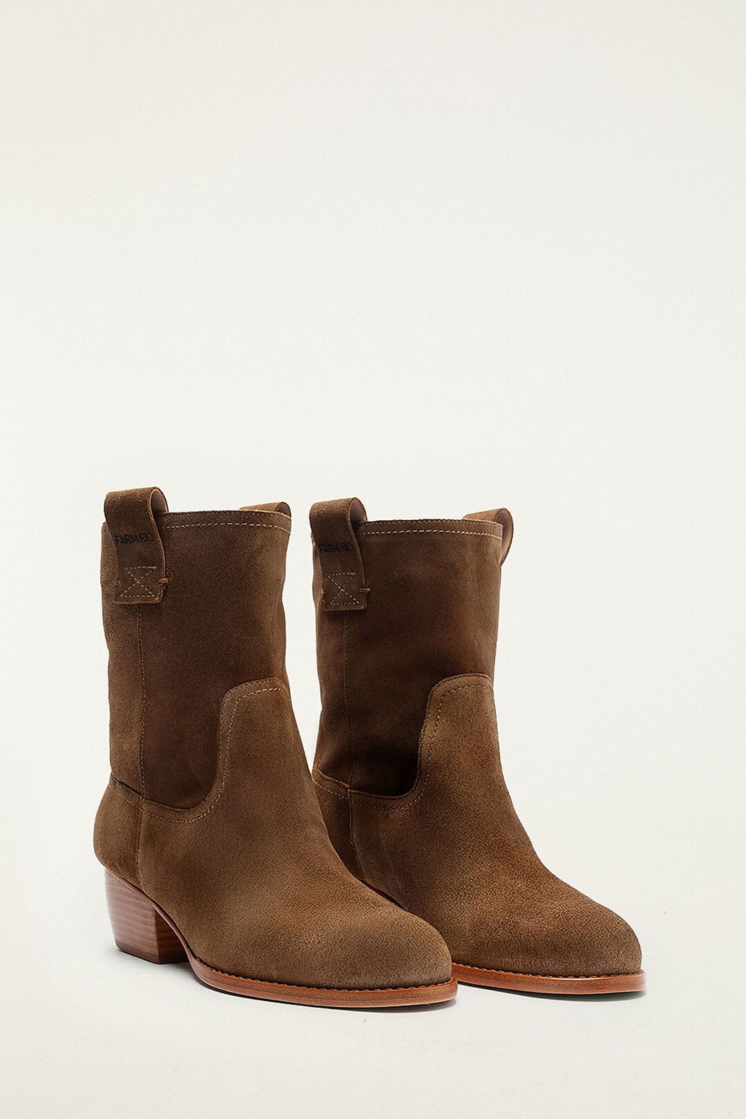 Farm Rio Brown Soft Suede Boot