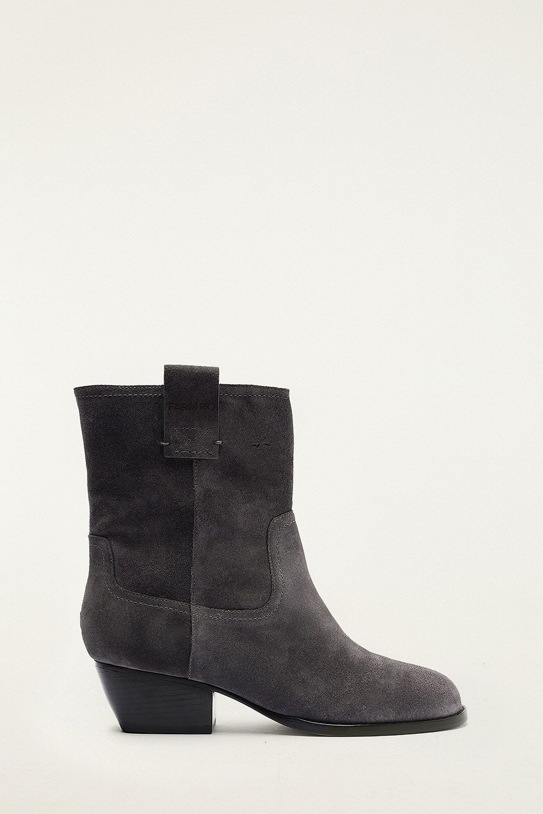 Farm Rio Grey Soft Suede Boot