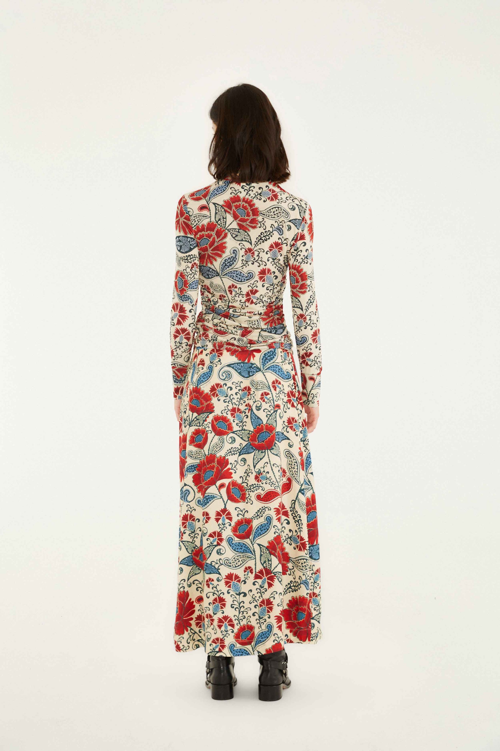 Farm Rio Sand Francesca Lenzing™ Ecovero™ Viscose Maxi Skirt